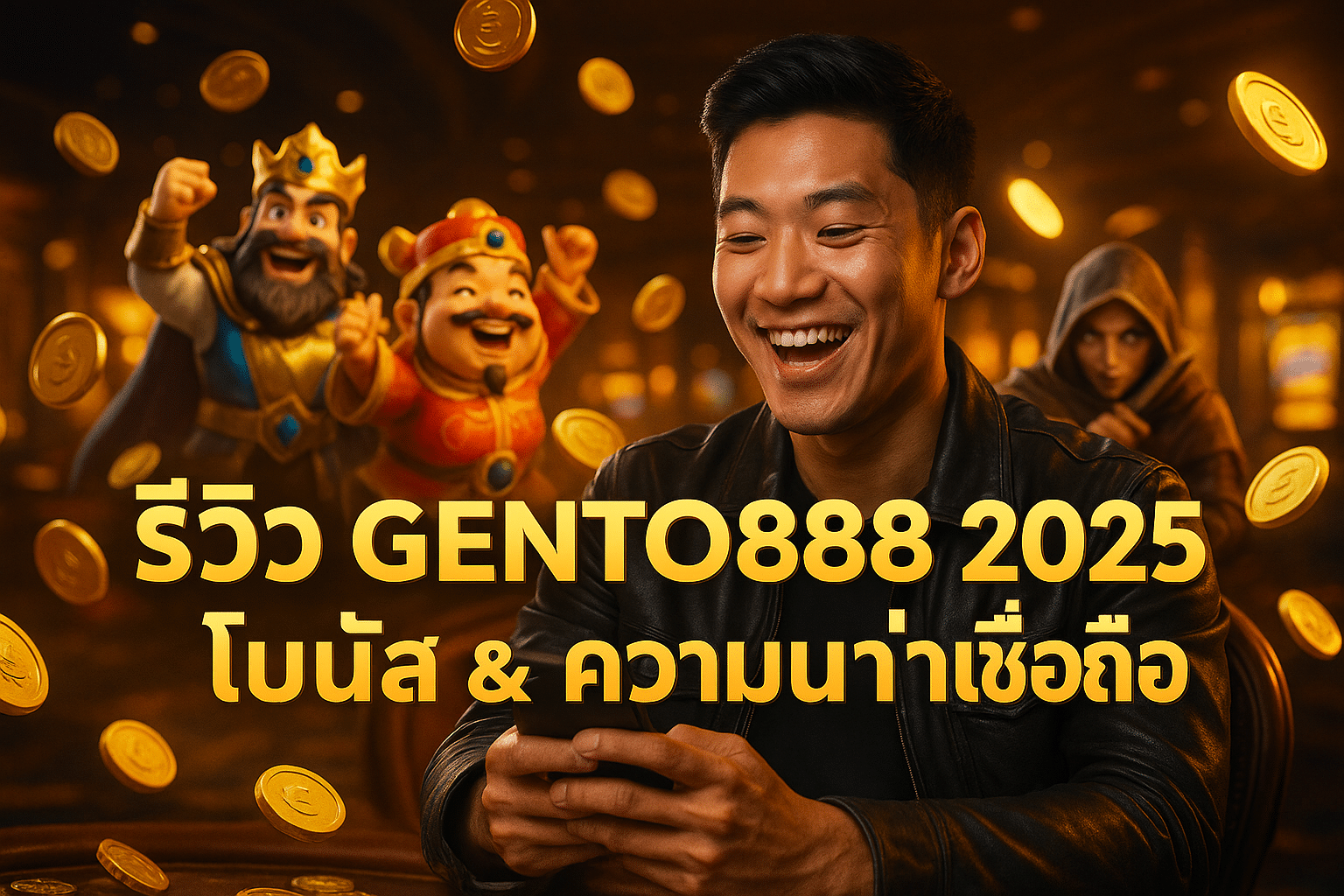 รีวิว GENTO888 2025 โบนัส & ความน่าเชื่อถือ