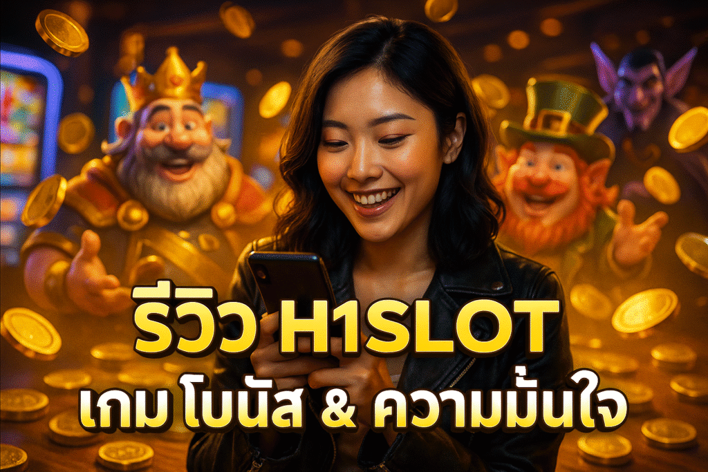 รีวิว H1SLOT เกม โบนัส & ความมั่นใจ