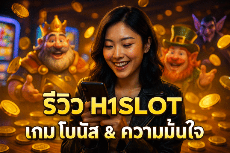 รีวิว H1SLOT เกม โบนัส & ความมั่นใจ