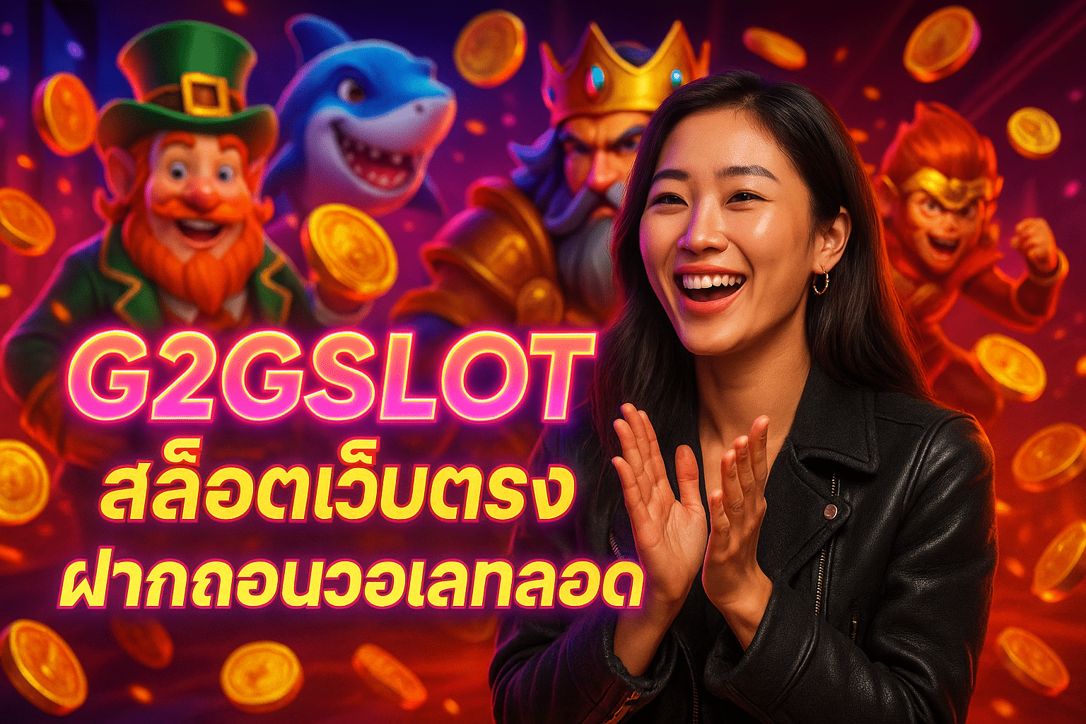 G2GSLOT สล็อตเว็บตรง ฝากถอนวอเลทปลอดภัย