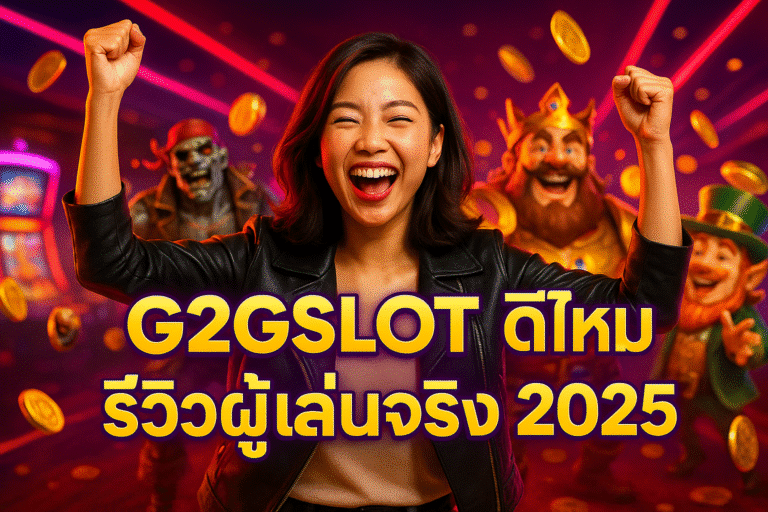 G2GSLOT ดีไหม รีวิวผู้เล่นจริง 2025