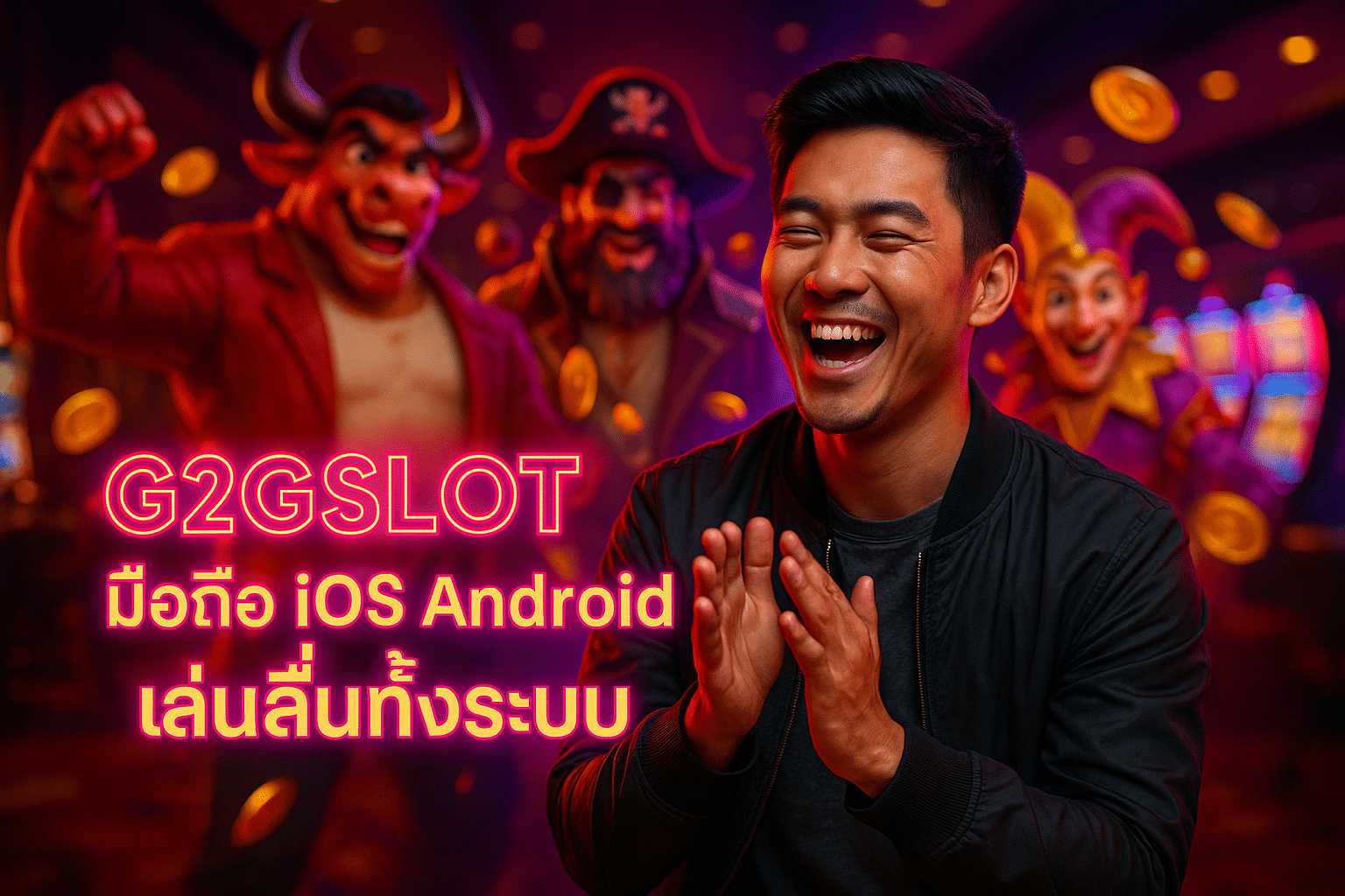 G2GSLOT มือถือ iOS Android เล่นลื่นทั้งระบบ